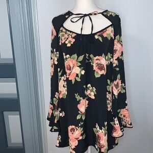 Band Of Gypsies Floral Dress NWT